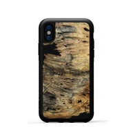 iPhone Xs Wood Phone Case - Royalty (Wood Burl, 801793)