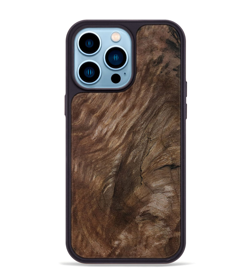 iPhone 14 Pro Max Wood Phone Case - Admiral (Wood Burl, 801794)