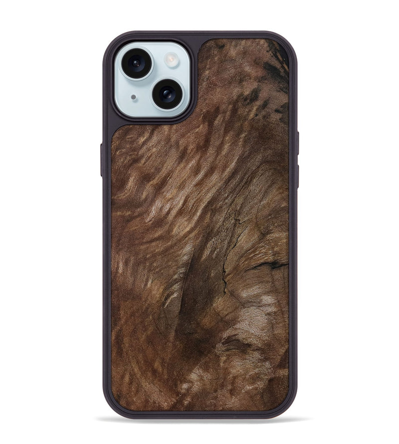 iPhone 15 Plus Wood Phone Case - Admiral (Wood Burl, 801794)