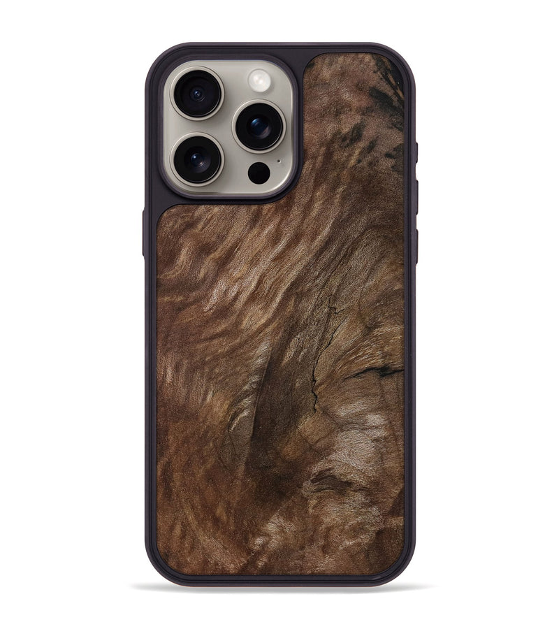 iPhone 15 Pro Max Wood Phone Case - Admiral (Wood Burl, 801794)