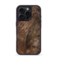 iPhone 16 Pro Wood Phone Case - Admiral (Wood Burl, 801794)