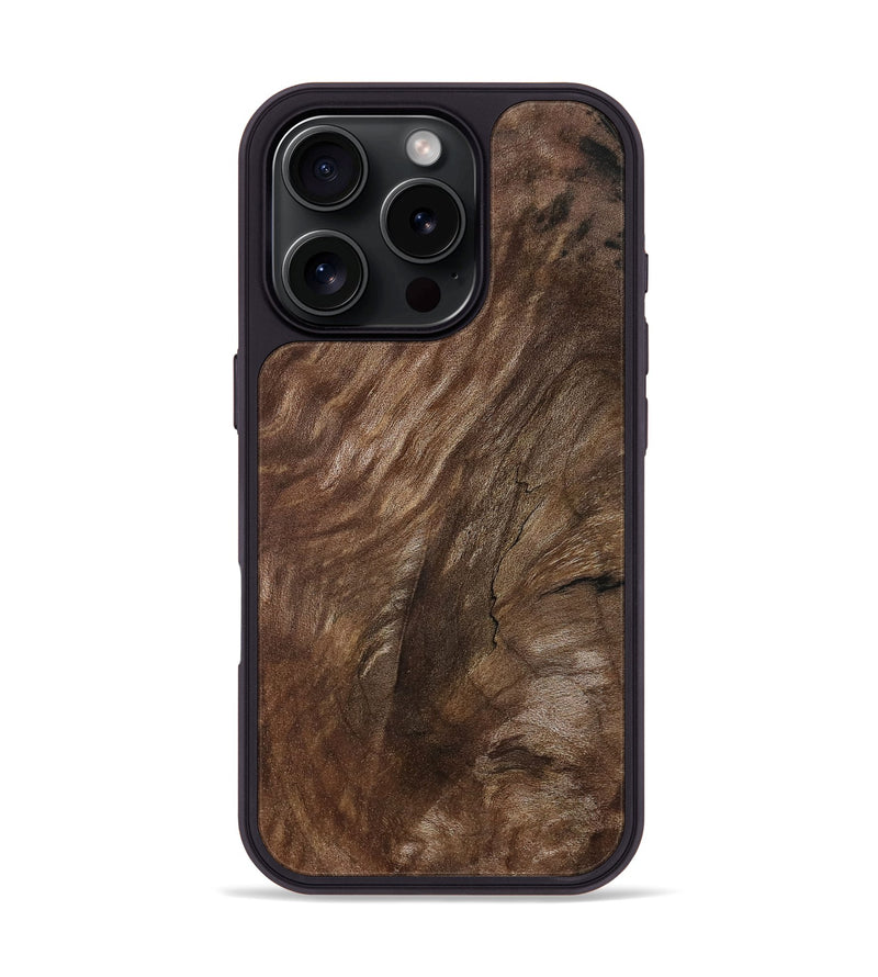 iPhone 16 Pro Wood Phone Case - Admiral (Wood Burl, 801794)