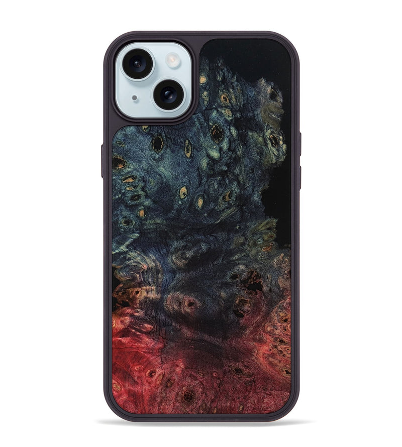 iPhone 15 Plus Wood Phone Case - Keilani (Wood Burl, 801796)
