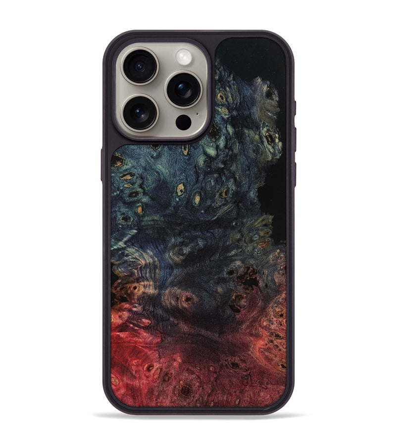 iPhone 15 Pro Max Wood Phone Case - Keilani (Wood Burl, 801796)