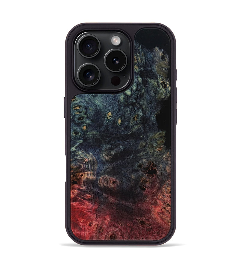 iPhone 16 Pro Wood Phone Case - Keilani (Wood Burl, 801796)
