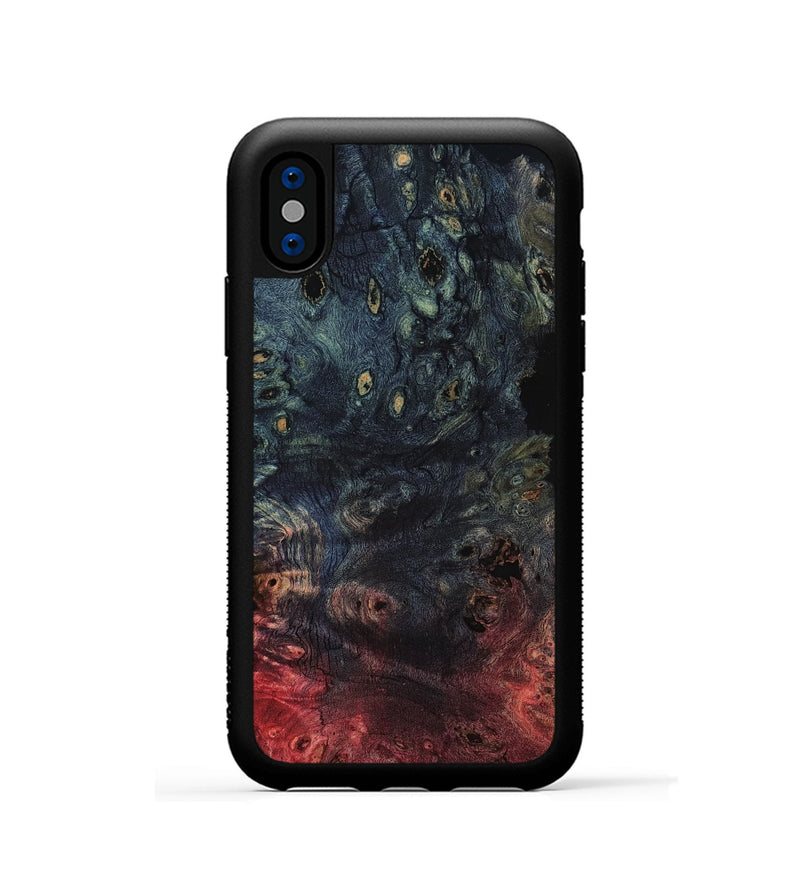 iPhone Xs Wood Phone Case - Keilani (Wood Burl, 801796)