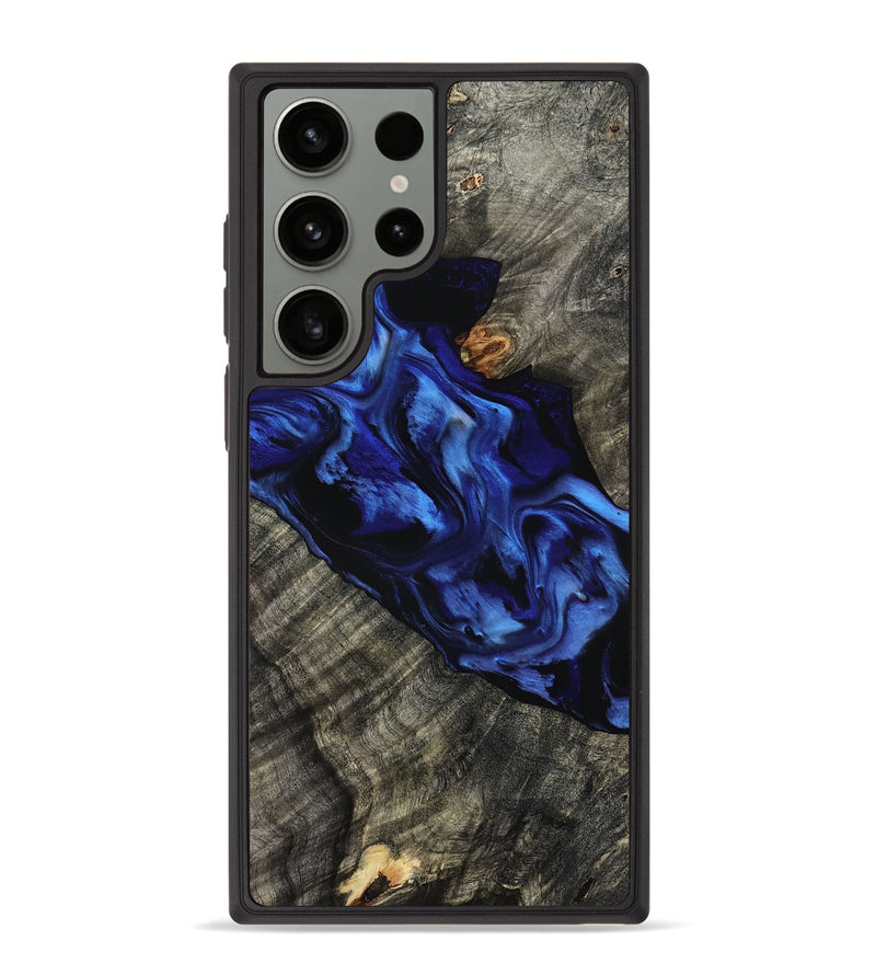 Galaxy S23 Ultra Wood Phone Case - Miller (Blue, 801797)