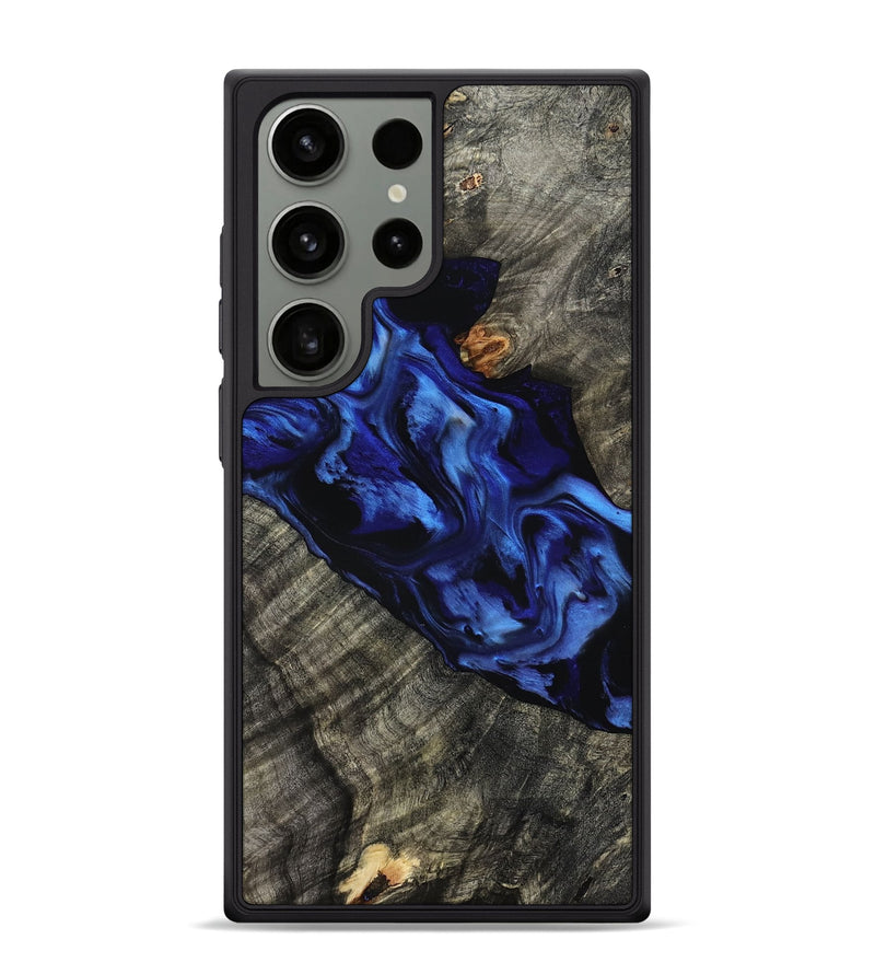 Galaxy S24 Ultra Wood Phone Case - Miller (Blue, 801797)