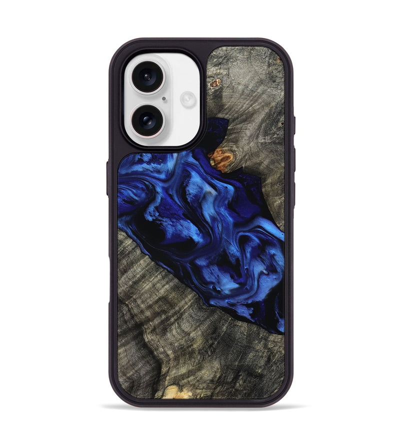 iPhone 17 Wood Phone Case - Miller (Blue, 801797)