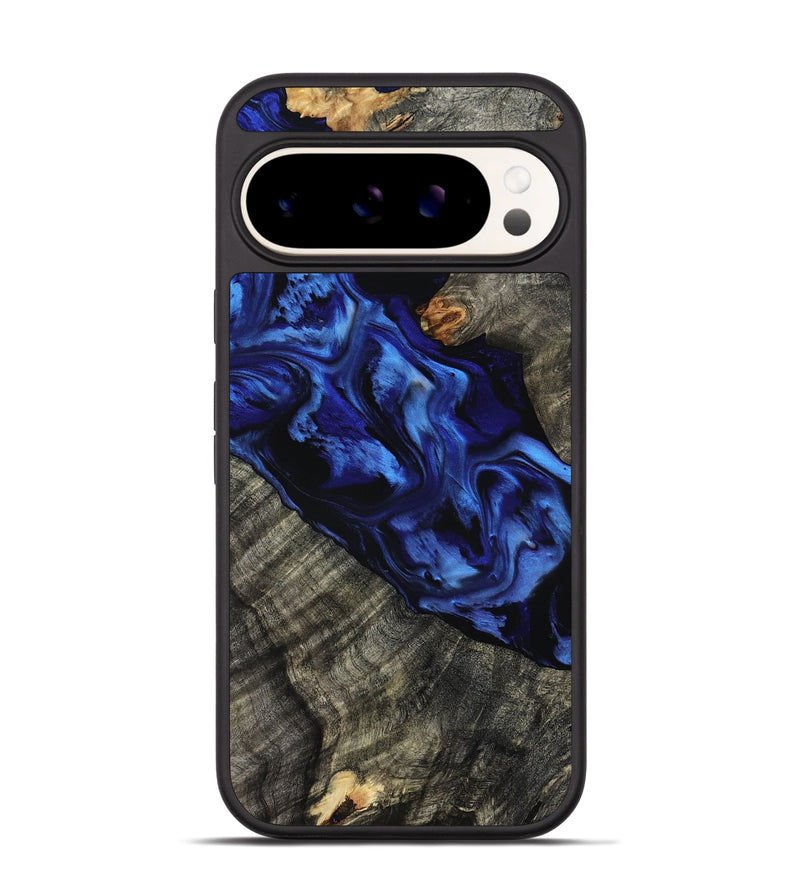 Pixel 9 Wood Phone Case - Miller (Blue, 801797)