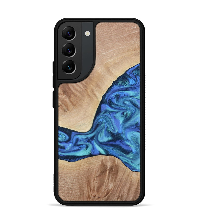 Galaxy S22 Plus Wood Phone Case - Zetta (Blue, 801800)