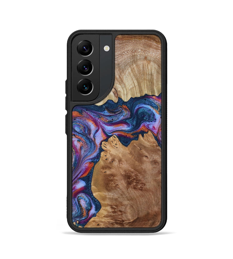 Galaxy S22 Wood Phone Case - Makai (Blue, 801801)