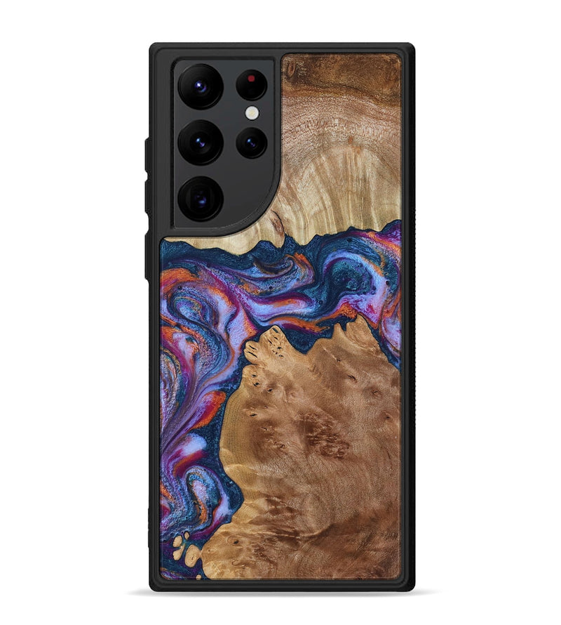 Galaxy S22 Ultra Wood Phone Case - Makai (Blue, 801801)