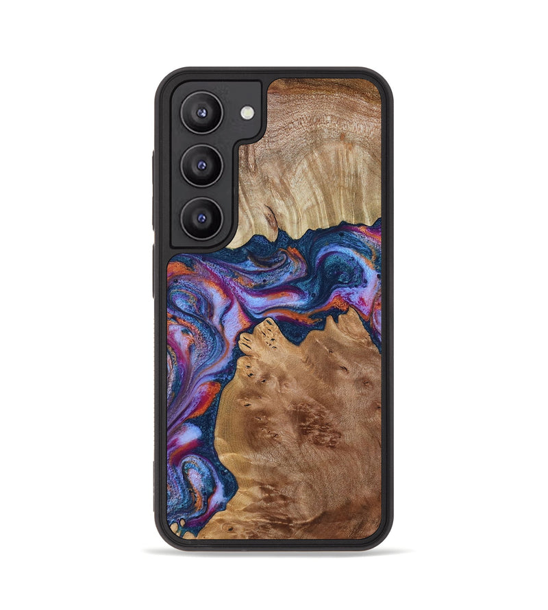 Galaxy S23 Wood Phone Case - Makai (Blue, 801801)