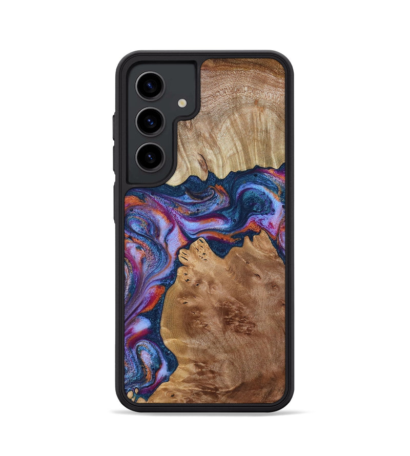 Galaxy S24 Wood Phone Case - Makai (Blue, 801801)