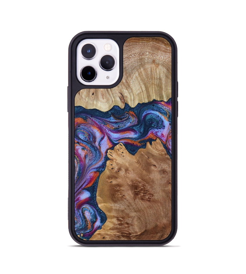 iPhone 11 Pro Wood Phone Case - Makai (Blue, 801801)