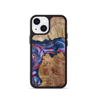 iPhone 13 mini Wood Phone Case - Makai (Blue, 801801)