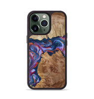 iPhone 13 Pro Wood Phone Case - Makai (Blue, 801801)