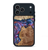 iPhone 17 Pro Max Wood Phone Case - Makai (Blue, 801801)