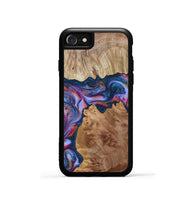 iPhone SE Wood Phone Case - Makai (Blue, 801801)