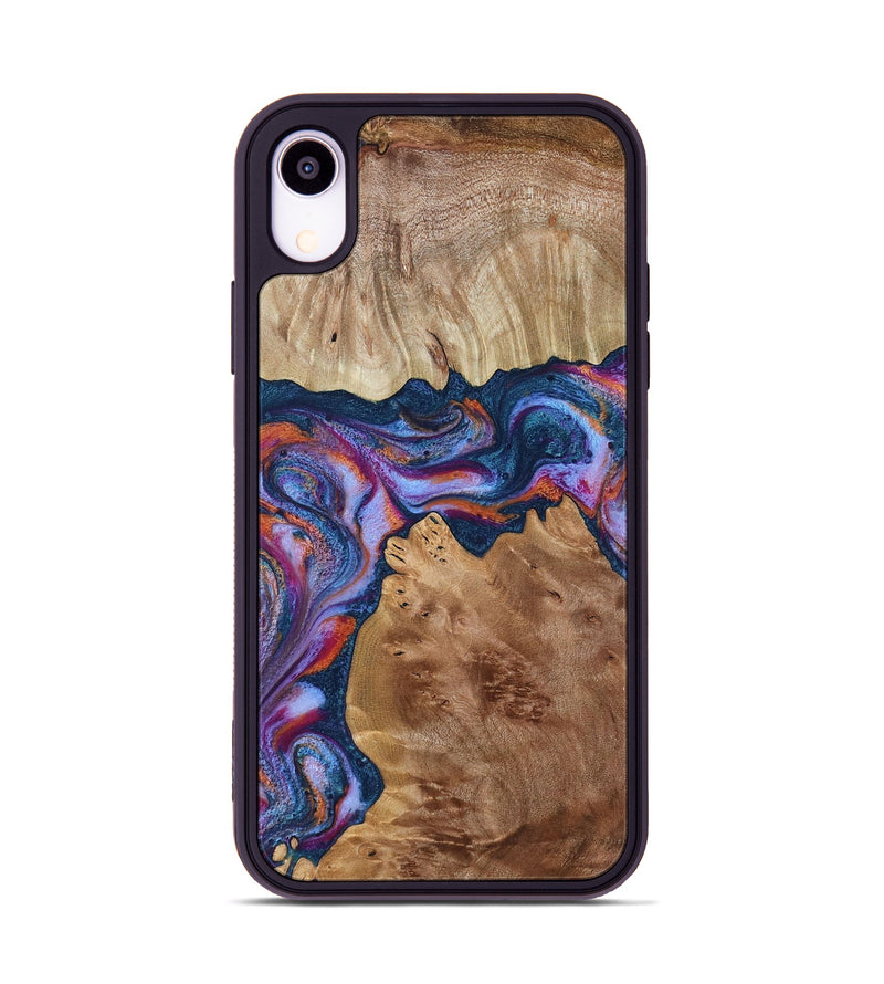 iPhone Xr Wood Phone Case - Makai (Blue, 801801)