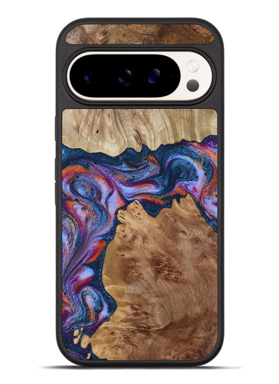 Pixel 9 Pro XL Wood Phone Case - Makai (Blue, 801801)