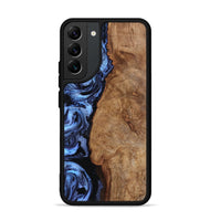 Galaxy S22 Plus Wood Phone Case - Stephan (Blue, 801802)