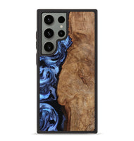 Galaxy S23 Ultra Wood Phone Case - Stephan (Blue, 801802)