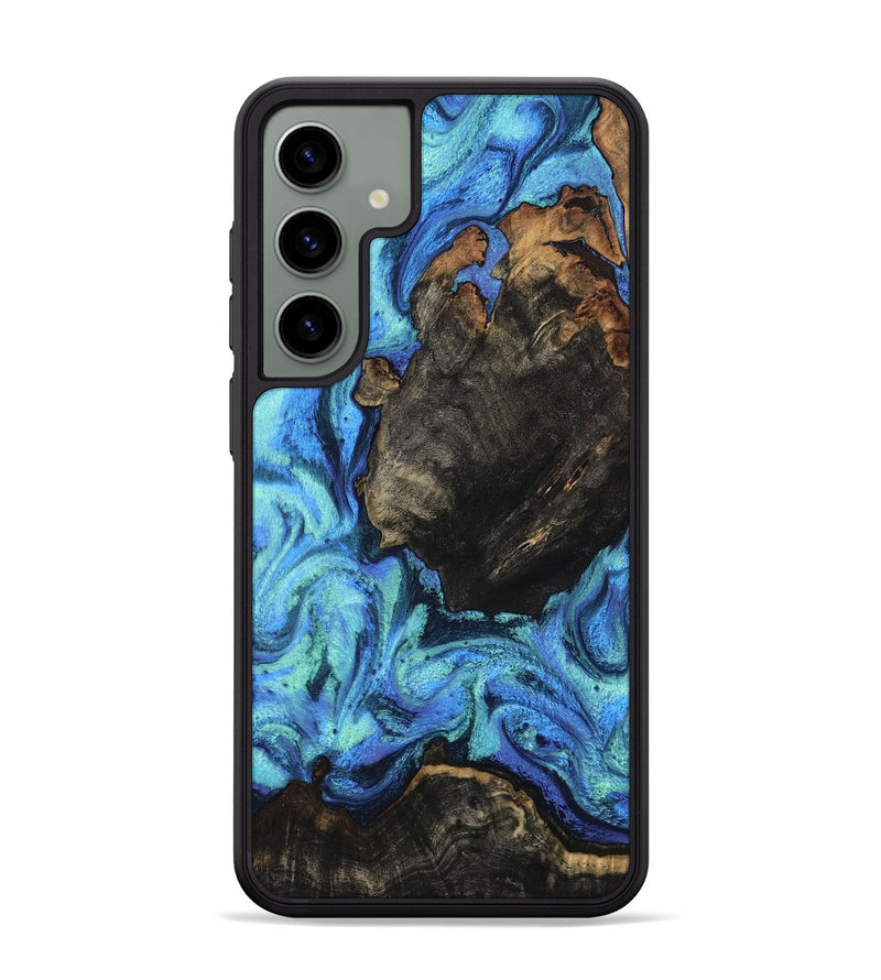Galaxy S24 Plus Wood Phone Case - Loren (Blue, 801804)
