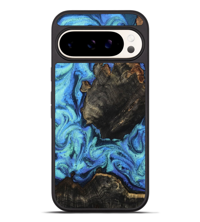Pixel 9 Pro XL Wood Phone Case - Loren (Blue, 801804)