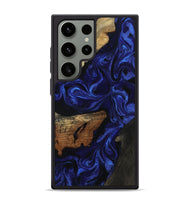 Galaxy S24 Ultra Wood Phone Case - Elva (Blue, 801805)