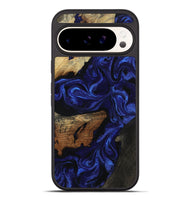 Pixel 10 Pro XL Wood Phone Case - Elva (Blue, 801805)