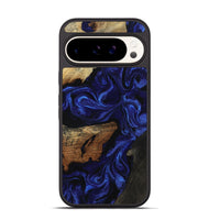 Pixel 9 Pro Wood Phone Case - Elva (Blue, 801805)