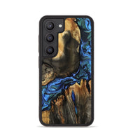 Galaxy S23 Wood Phone Case - Leif (Blue, 801807)