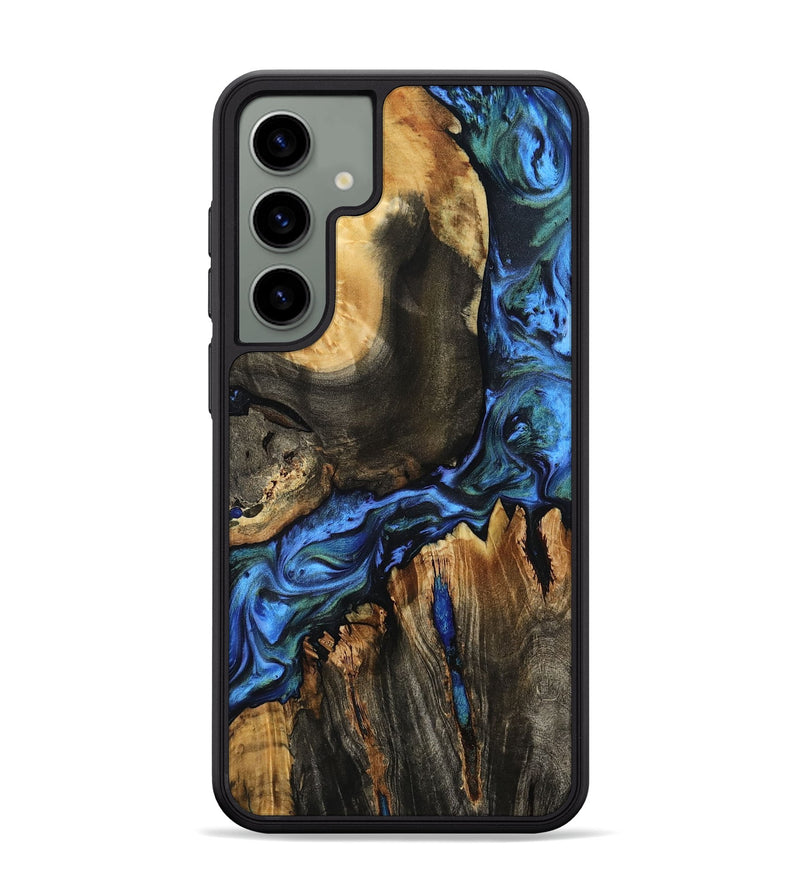 Galaxy S24 Plus Wood Phone Case - Leif (Blue, 801807)