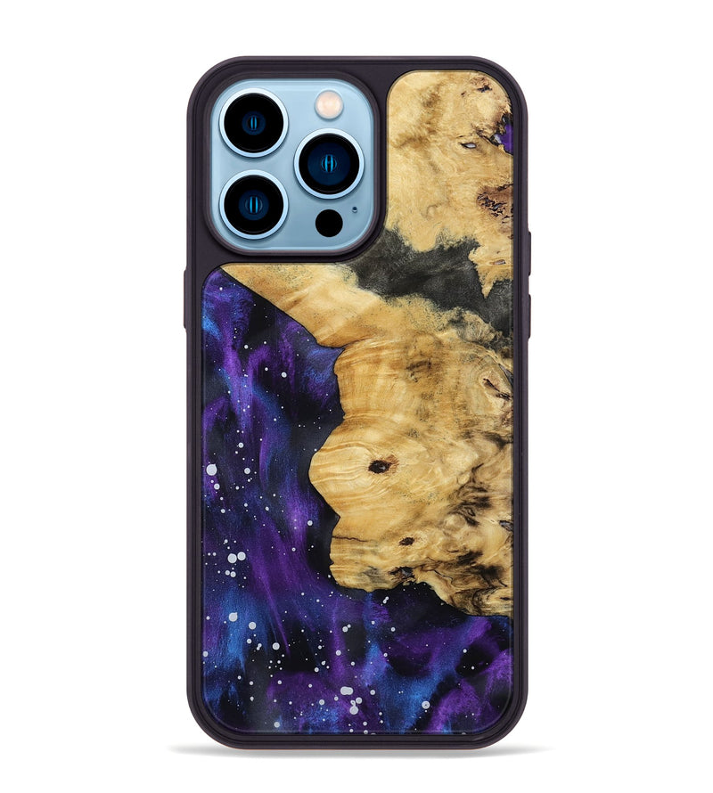 iPhone 14 Pro Max Wood Phone Case - Delmer (Cosmos, 801808)