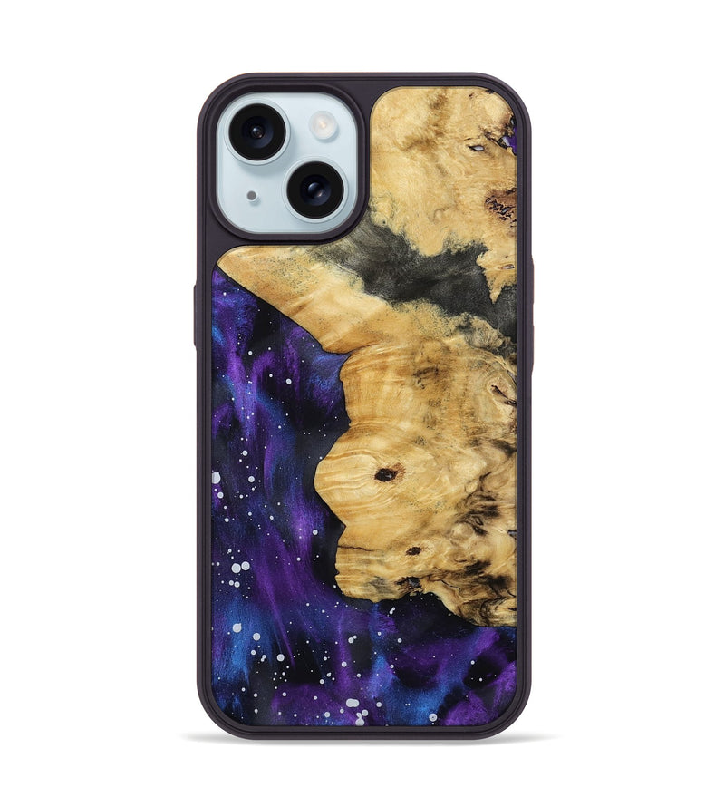 iPhone 15 Wood Phone Case - Delmer (Cosmos, 801808)