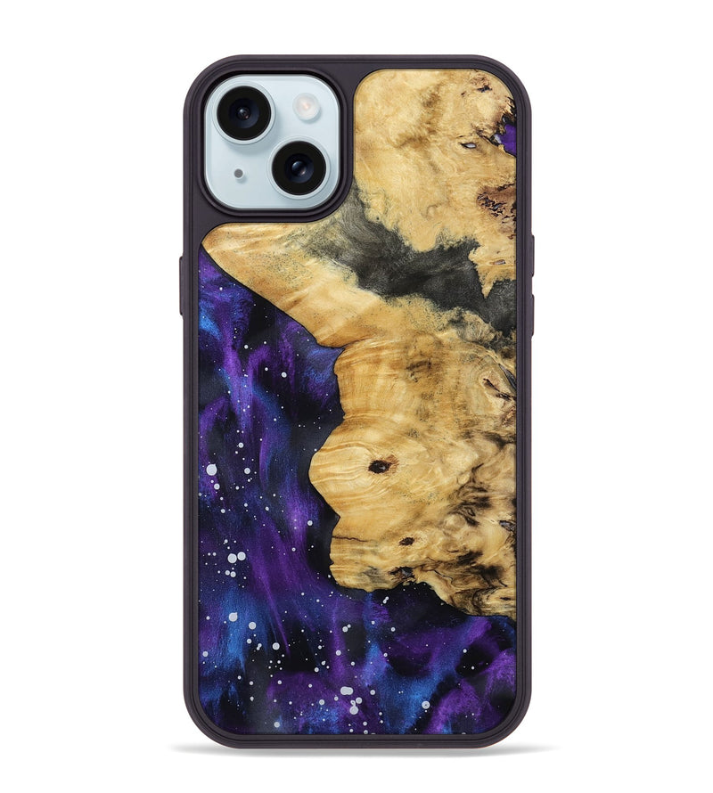 iPhone 15 Plus Wood Phone Case - Delmer (Cosmos, 801808)