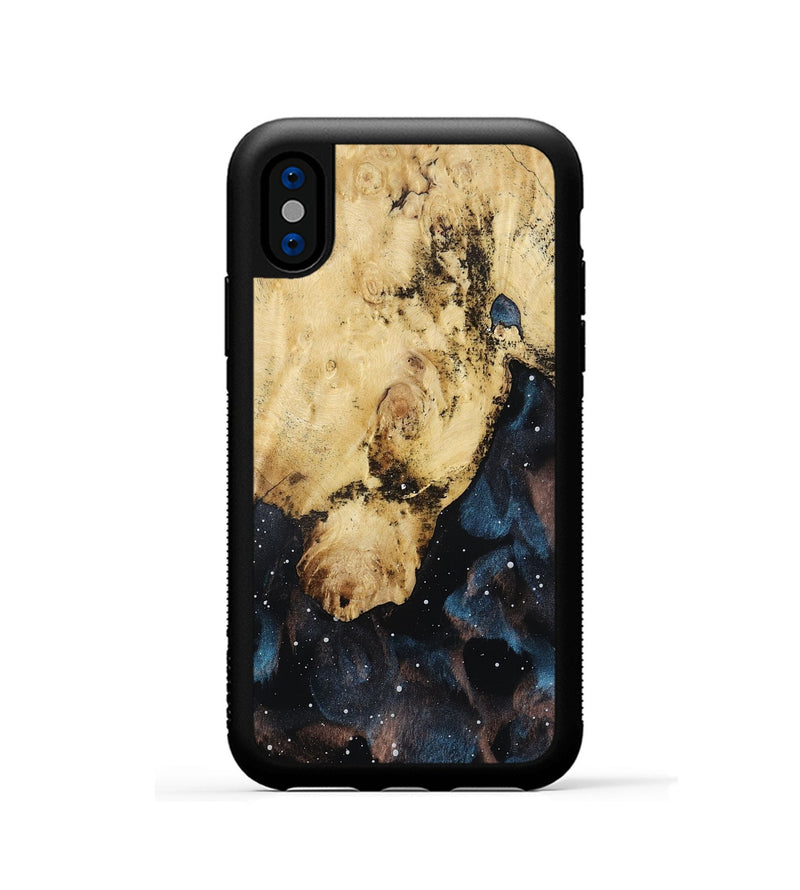 iPhone Xs Wood Phone Case - Darin (Cosmos, 801809)
