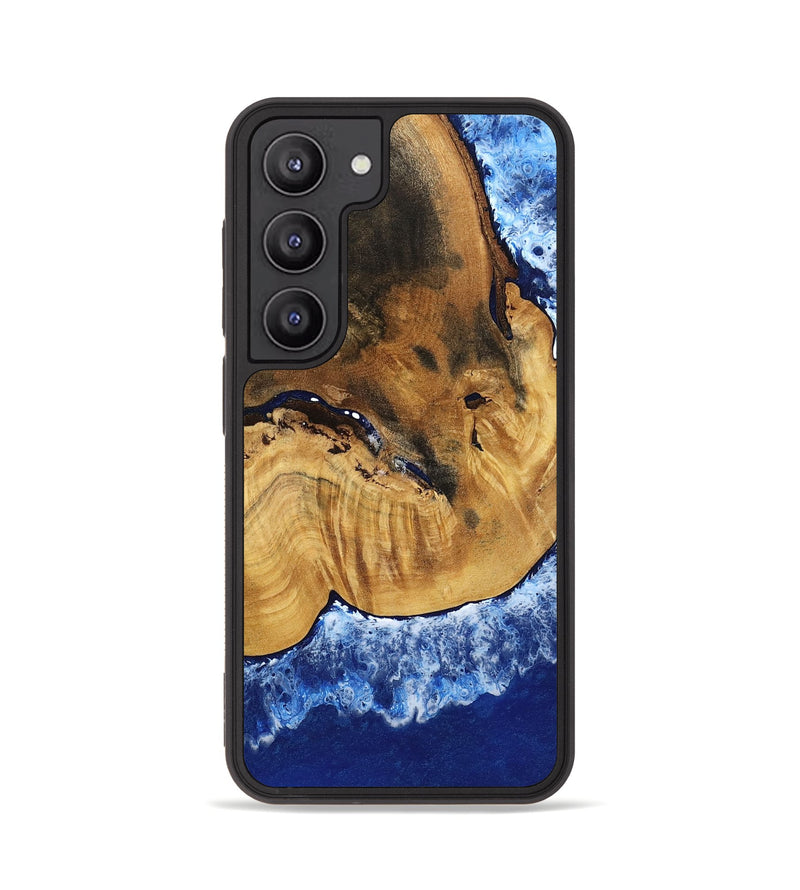 Galaxy S23 Wood Phone Case - Navy (Coastal, 801810)