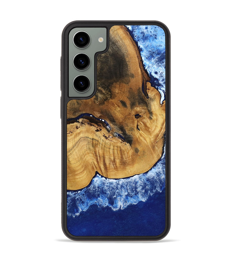 Galaxy S23 Plus Wood Phone Case - Navy (Coastal, 801810)