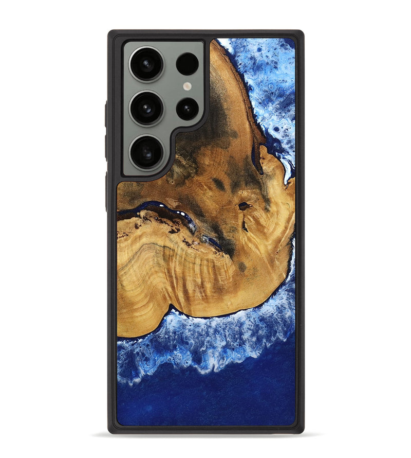Galaxy S23 Ultra Wood Phone Case - Navy (Coastal, 801810)