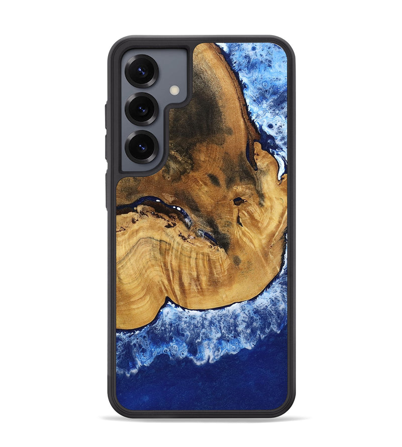 Galaxy S25 Plus Wood Phone Case - Navy (Coastal, 801810)