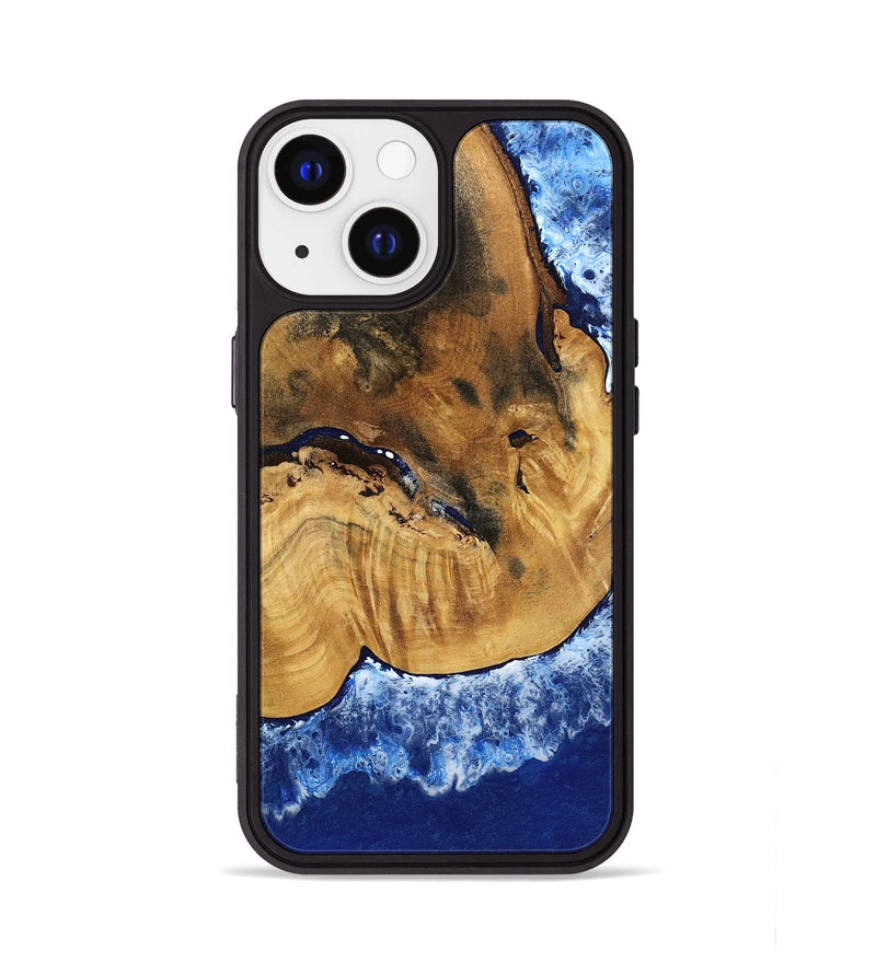 iPhone 13 Wood Phone Case - Navy (Coastal, 801810)