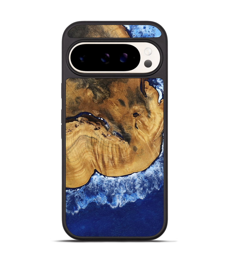 Pixel 9 Pro Wood Phone Case - Navy (Coastal, 801810)