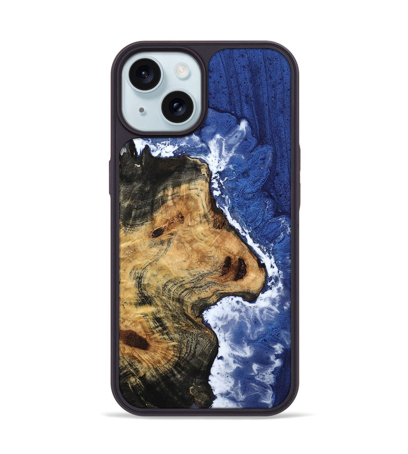 iPhone 15 Wood Phone Case - Dionne (Coastal, 801812)