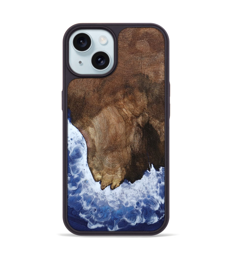 iPhone 15 Wood Phone Case - Kunta (Coastal, 801813)