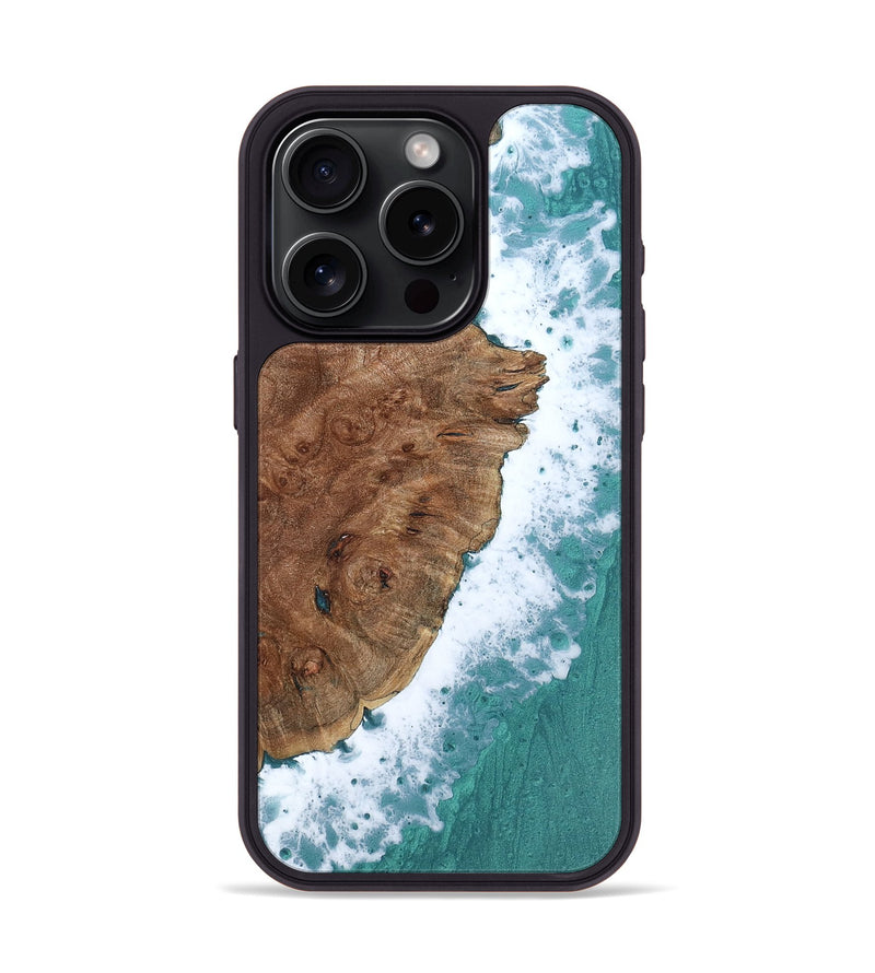 iPhone 15 Pro Wood Phone Case - Elwood (Coastal, 801814)