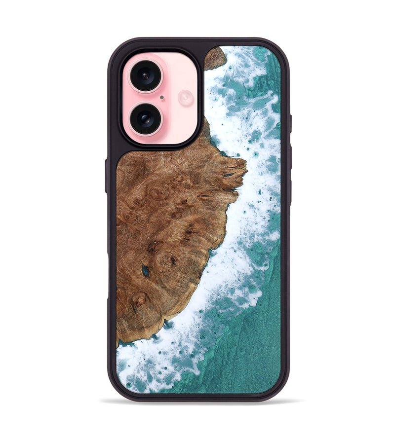 iPhone 16 Wood Phone Case - Elwood (Coastal, 801814)