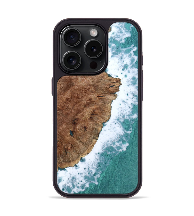 iPhone 16 Pro Wood Phone Case - Elwood (Coastal, 801814)
